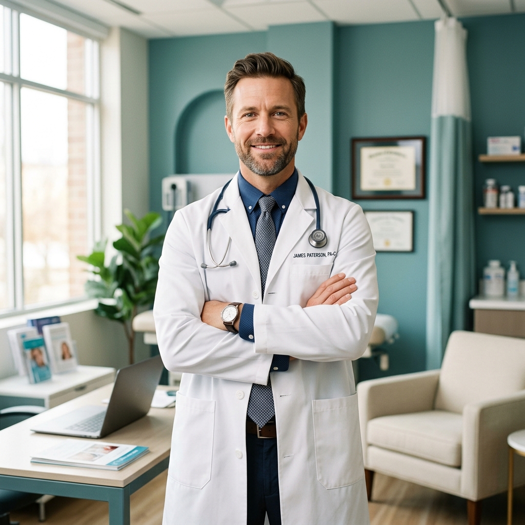Physician assistants advising on specialty billing procedures
